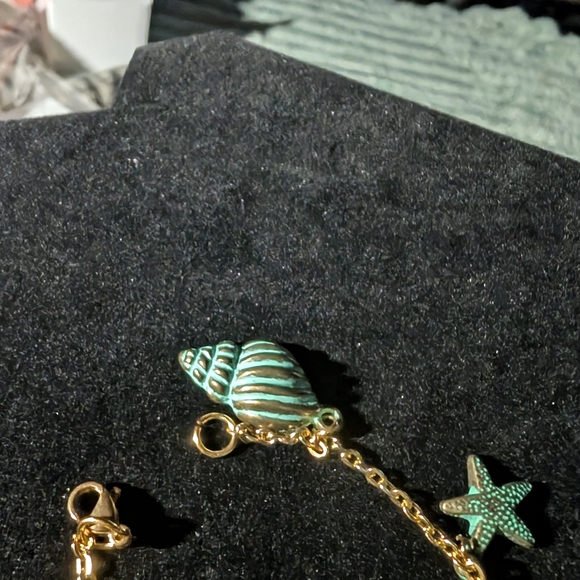 2 PC set! Bracelet/ Anklet 8.75 Inch & Earring Set Crabs - Picture 4 of 10